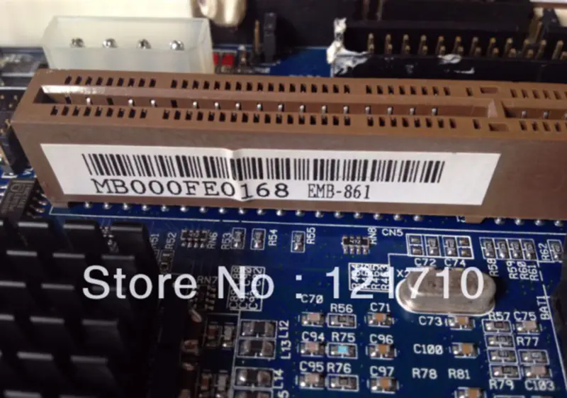 小板 EMB-861 EMB-861B 搭配 VIA C3 667A MHZ CPU 工業主機板