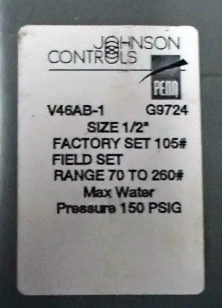 江森自控 V46AB-1