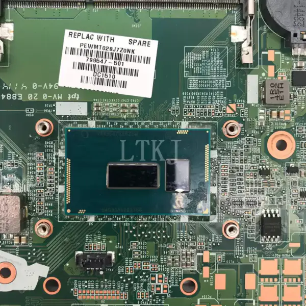 HP 856227-001 856227-501 856227-601 I7-6500U 940MX 2GB DAG34AMB6D0 主機板