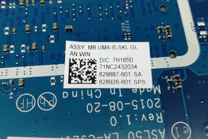 HP 858583-001 858583-501 858583-601 LA-D703P 主機板
