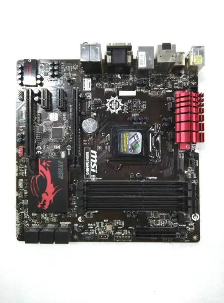 微星 B85M GAMING 主機板 LGA1150 DDR3 64G M-ATX