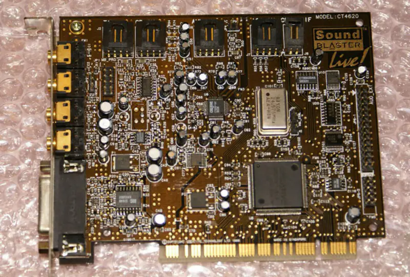 Creative Sound Blaster LIVE CT4620 4.1 通道 PCI 音效卡