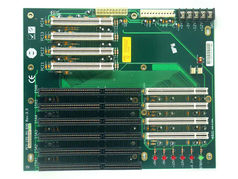 IEI PCI-10S-RS-R30 Rev:3.0 背板