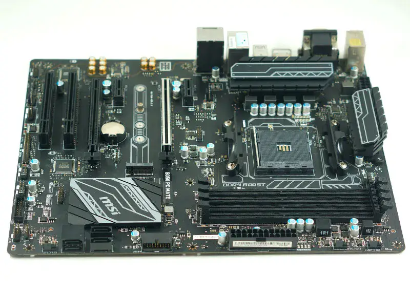 微星 B350 PC MATE 主機板 AM4 DDR4 B350