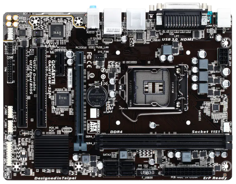 技嘉 GA-H110M-S2PH 主機板 LGA1151/DDR4/Minii-ITX