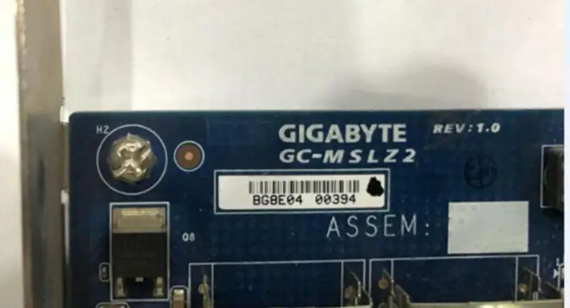 技嘉 GC-MSLZ2 SAS2008 6GB SAS RAID 卡 RAID 0/1/1E/10 支援 4T 6T 8T