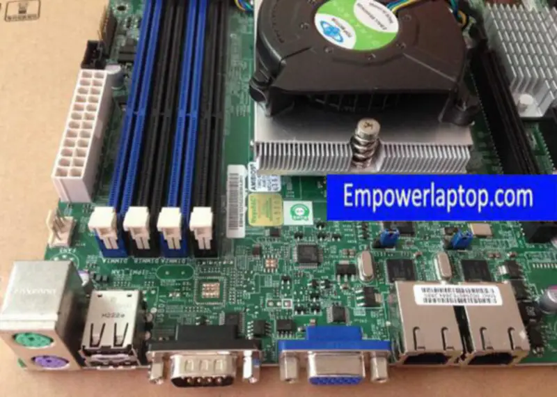 SuperMicro H8SCM SR5650 DDR3 C32 主機板支援 4/6/8 核心，附有 CPU 風扇