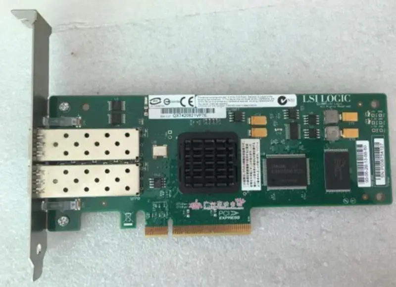 LSI Logic LSI7204EP 雙埠 4Gb 光纖通道 PCI-e x8 HBA 卡