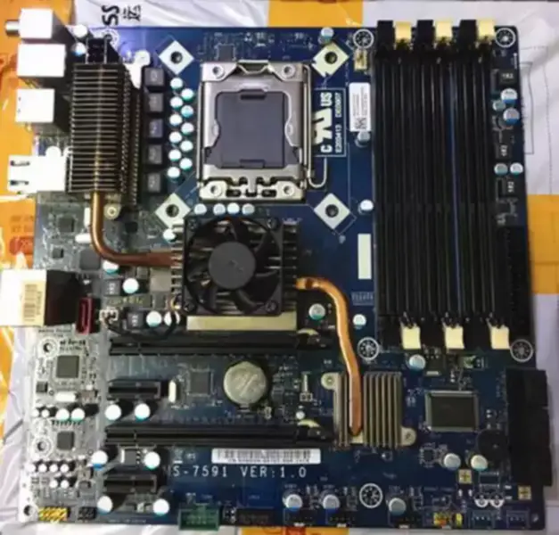 MS-7591 適用於 Dell Alienware Aurora 主機板 LGA1366 X58 主機板