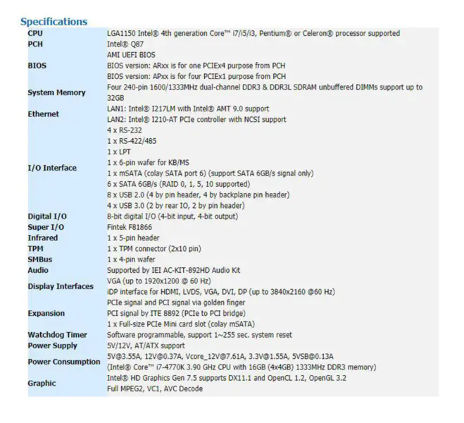 IEI PCIE-Q870-i2-R10 工業主機板 全尺寸 PICMG 1.3 CPU 卡