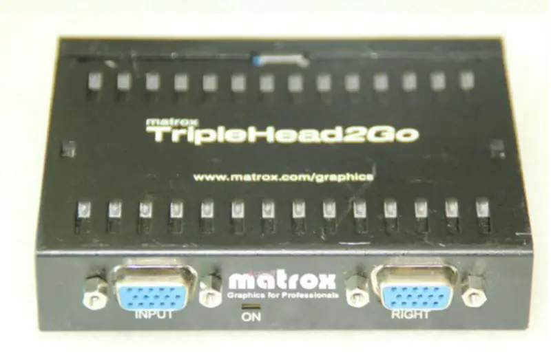 Matrox TripleHead2Go 數位多重顯示器介面卡