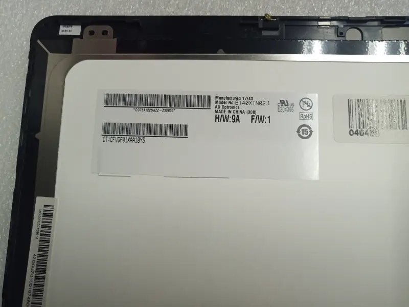 幾乎全新的 HP X360 14-BA 14-CD B140XTN02.E LCD 組件 (含觸控螢幕)