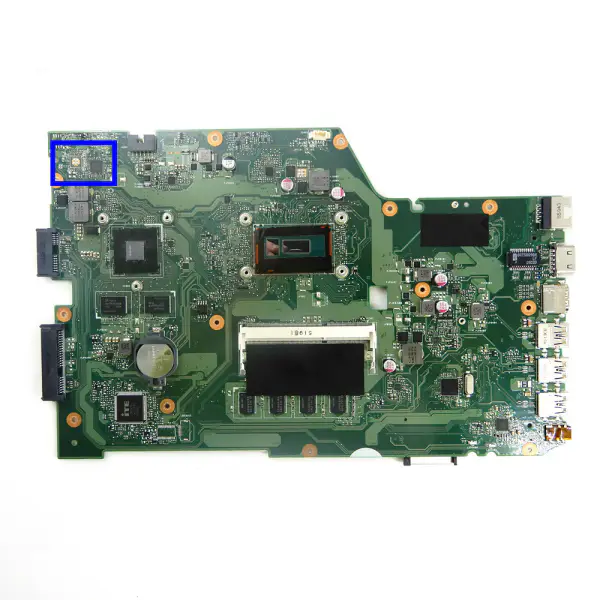 華碩 X751LJ I3-5010 CPU 4GB RAM 主機板 適用於華碩 X751L R752L