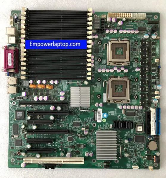 SuperMicro X7DBI+ 771 顯示工作站主機板 500OP 支援 54 53 52
