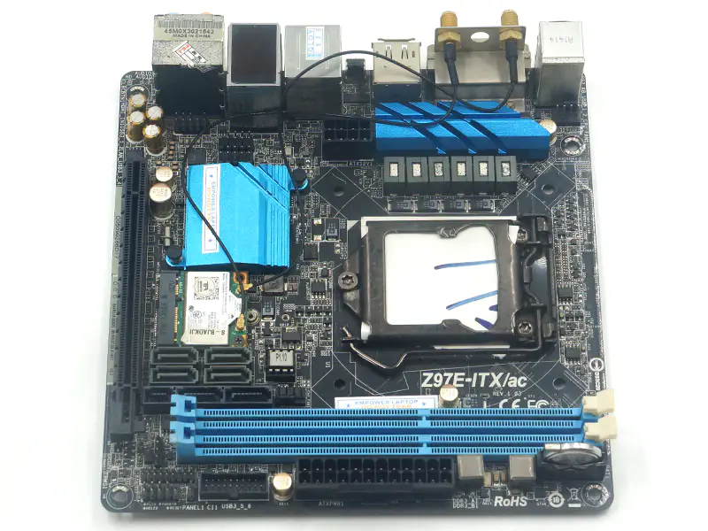 華擎 Z97E-ITX/AC 主機板 Z97 LGA1150 mini-ITX